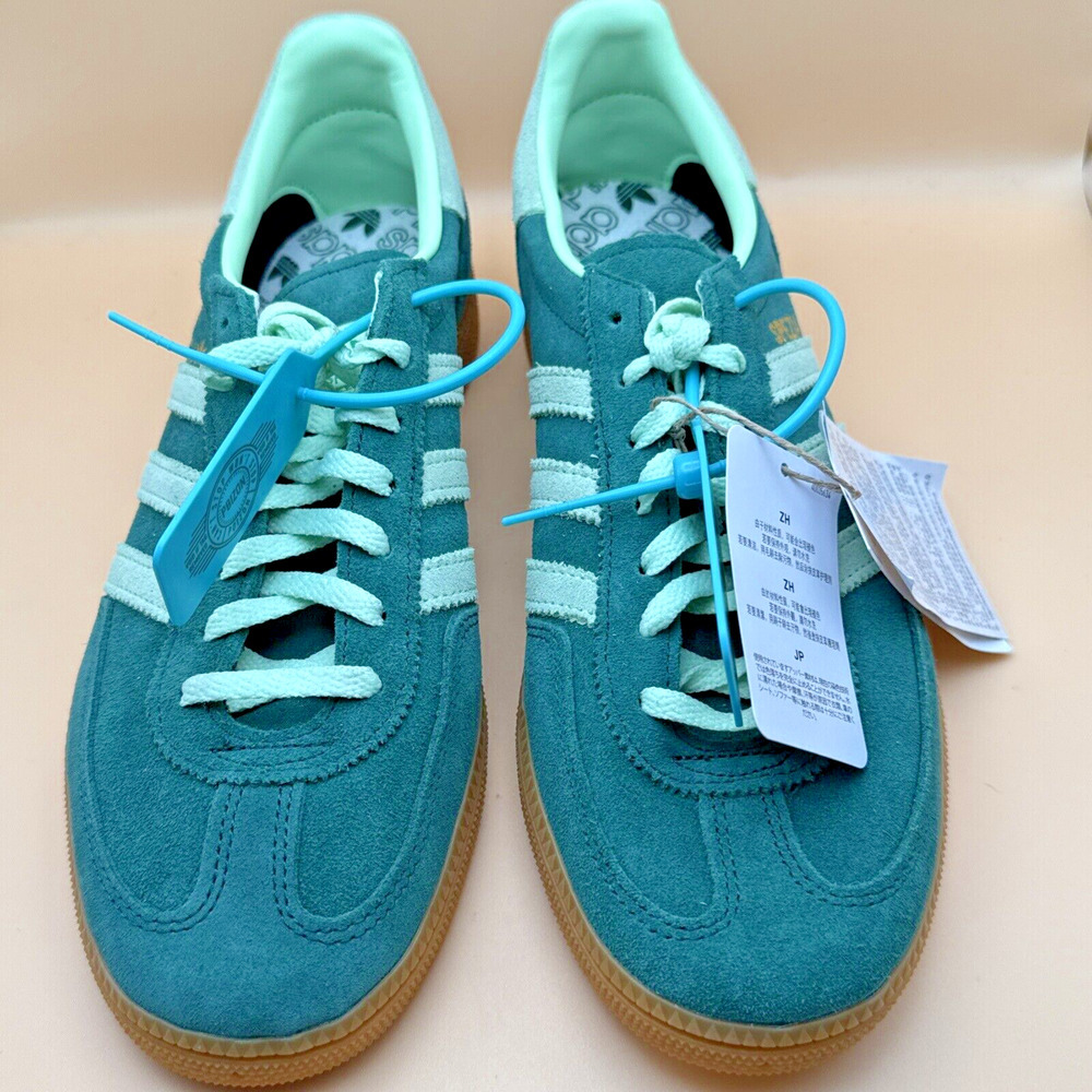 Adidas Unisex Handball Spezial Collegiate Green Spark Sz Men 8 Women 9.5